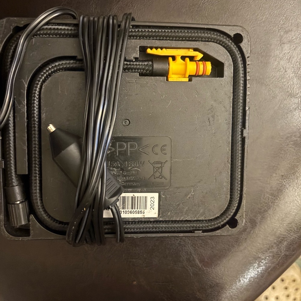 Black and Yellow Electronics Accessory
